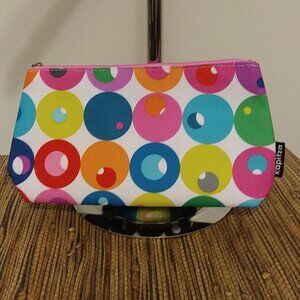 Color Pop Kapitza x Clinique Makeup Bag 🌈 NWOT Travel Clutch Vibe